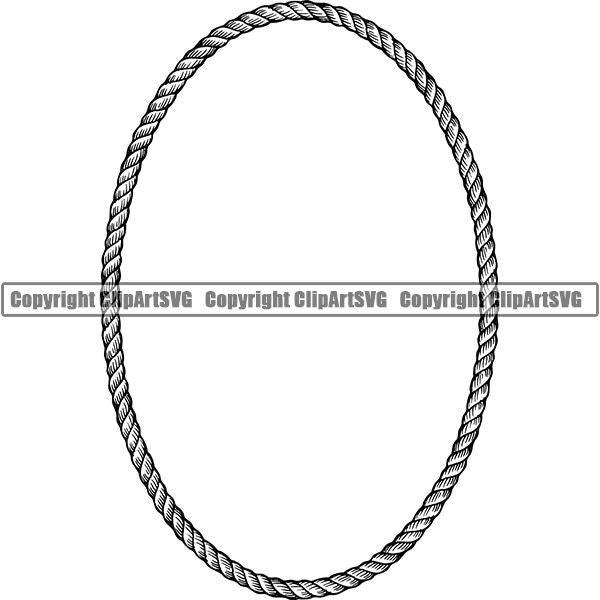 Rope Design Element Nautical Ship Sailing Boat Boating Sail Sailboat Knot ClipArt SVG