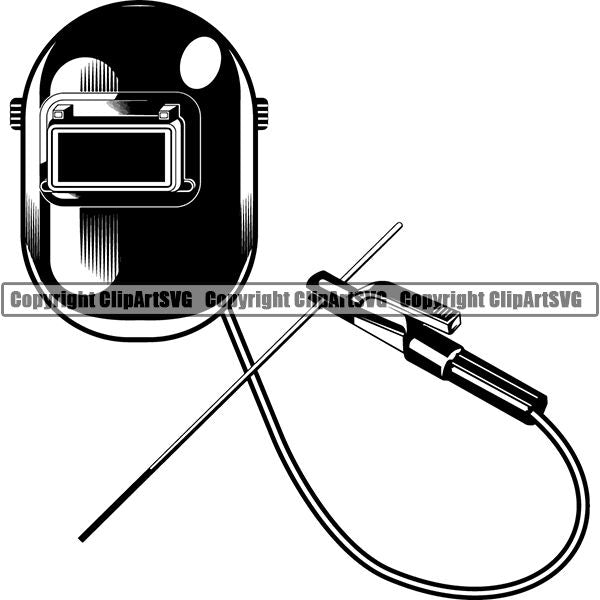 Welding Weld Welder Forge Metal Blacksmith ClipArt SVG