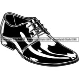 Clothes Shoes Dress Men ClipArt SVG