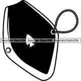 Sports Game Archery Grip ClipArt SVG