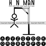 Game Hangman ClipArt SVG