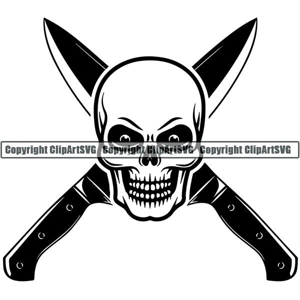 Cooking BBQ Bar-B-Que Barbque Chef Cook Butcher Logo ClipArt SVG