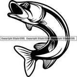 Sports Game Fishing Hunting Fish Hunt Fly Trout ClipArt SVG