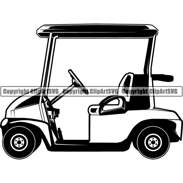 Sports Game Golf ClipArt SVG
