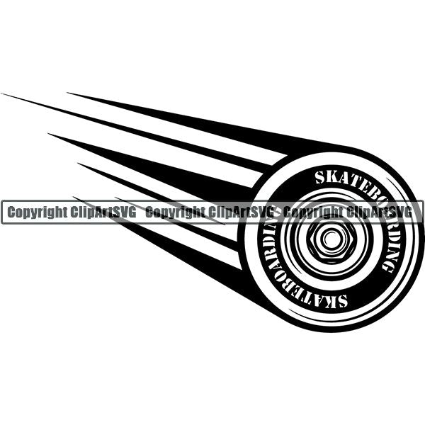 Sports Skateboarding Skateboard Motion ClipArt SVG