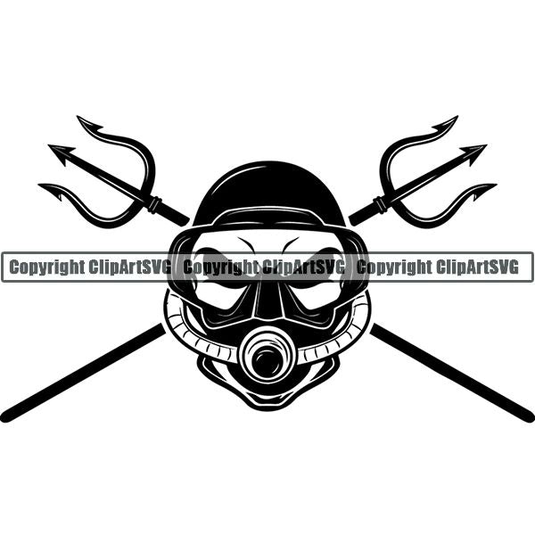 Diving Nautical Sailing Boating Dive Sail Boat Sailboat Logo ClipArt SVG