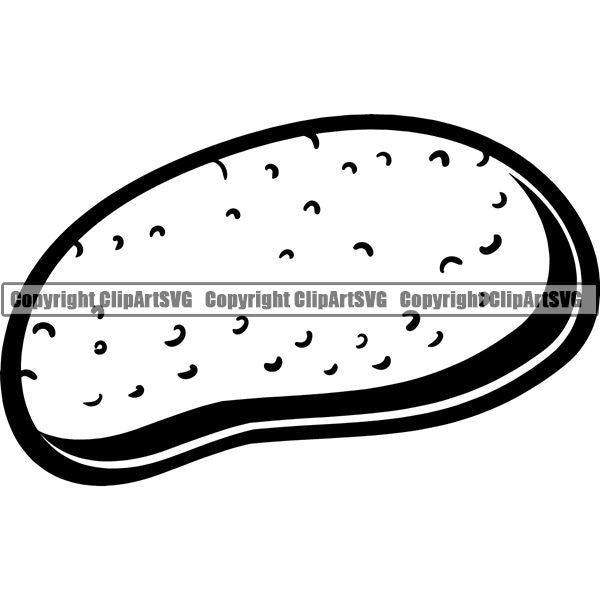 Food Potatoe ClipArt SVG