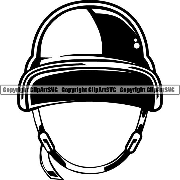 Military Weapon Soldier Swat Police Helmet ClipArt SVG