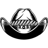 Occupation Cowboy Hat ClipArt SVG