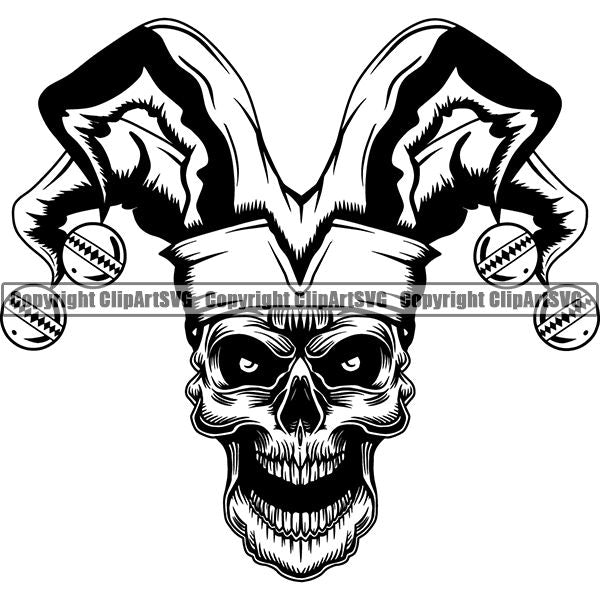 Circus Show Perform Performance Skull ClipArt SVG