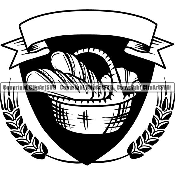 Cooking Baking Chef Cook Bake Baker Logo ClipArt SVG