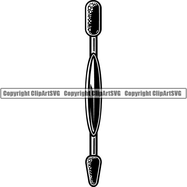 Fashion Beauty Cosmetology Cosmetics Makeup Eye Shadow Brush tgg7a7a ClipArt SVG