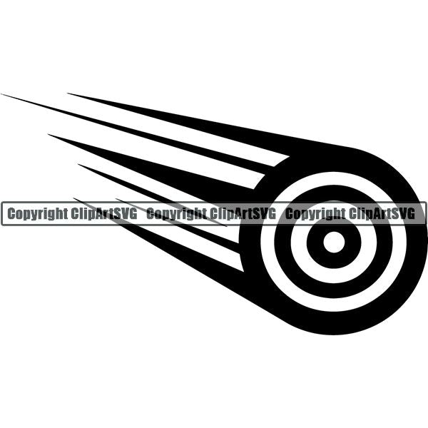 Sports Game Archery Motion ClipArt SVG