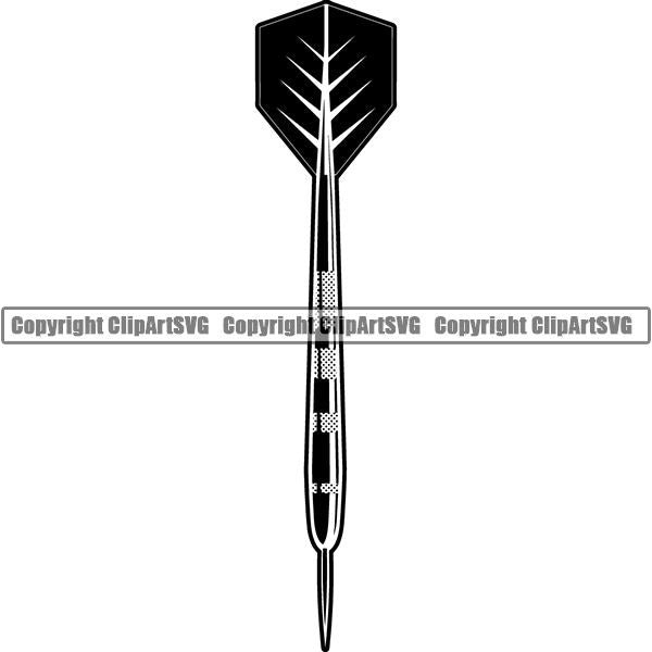 Sports Game Darts Dart ClipArt SVG