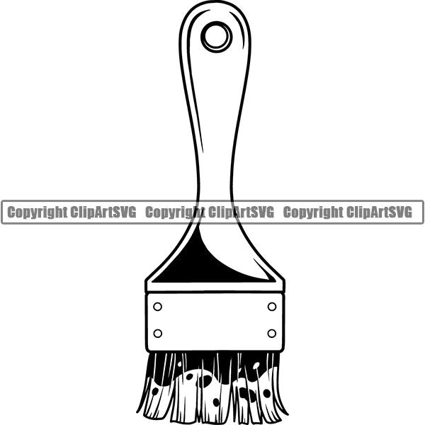 Painting Service Painter Paint Paint Brush ClipArt SVG