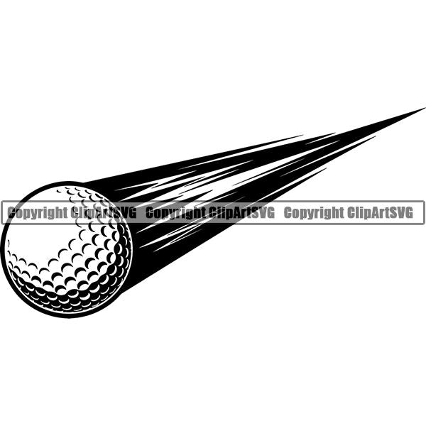 Sports Game Golf Motion ClipArt SVG