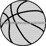Sports Game Basketball ClipArt SVG