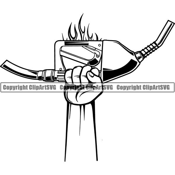 Transportation Petroleum Gas Nozzle 55tg6 fire.jpg