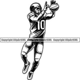 Sports Game Football ClipArt SVG