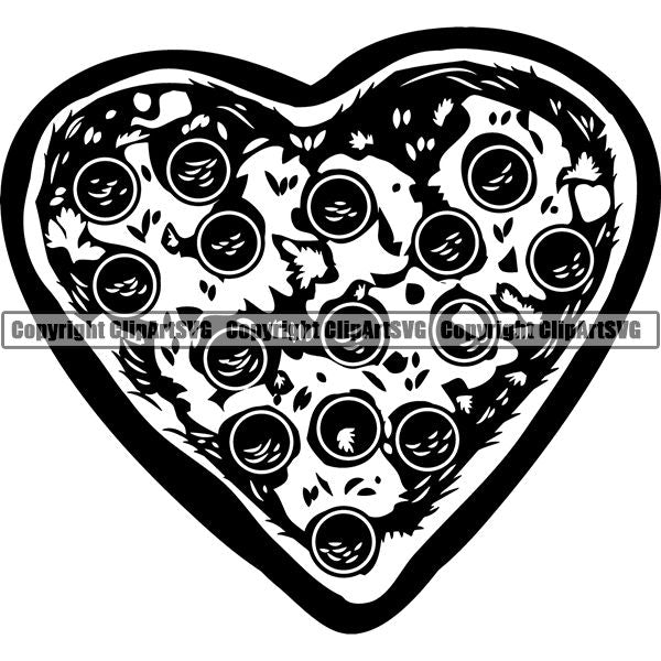 Food Pizza ClipArt SVG