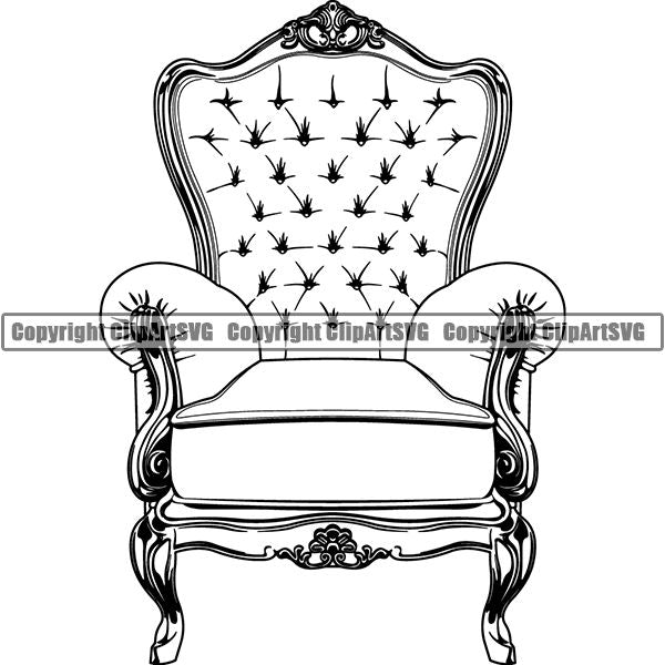 House Furniture ClipArt SVG