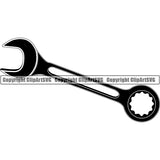 Mechanic Repair Shop Garage Wrench ClipArt SVG