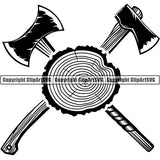 Construction Woodworking Carpenter Lumberjack Logo ClipArt SVG