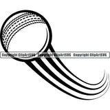 Sports Game Cricket Motion ClipArt SVG