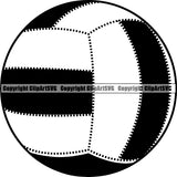 Sports Game Volleyball Ball ClipArt SVG