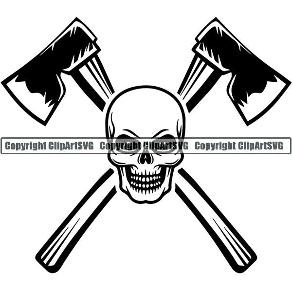 Construction Woodworking Carpenter Lumberjack Logo ClipArt SVG