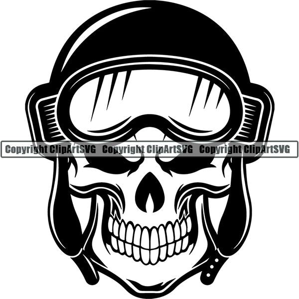Transportation Airplane Pilot Hat Skull.jpg