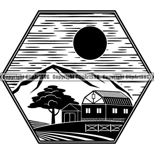 Farming Farmer Farm Organic Farm 8jjut4 ClipArt SVG