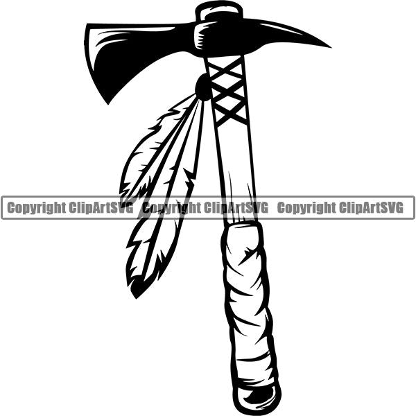 Native American Indian ClipArt SVG