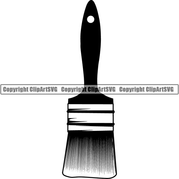 Painting Service Painter Paint Paint Brush ClipArt SVG