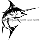 Sports Game Fishing Hunting Fish Hunt Fish Marlin ClipArt SVG