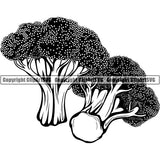 Food Broccoli ClipArt SVG