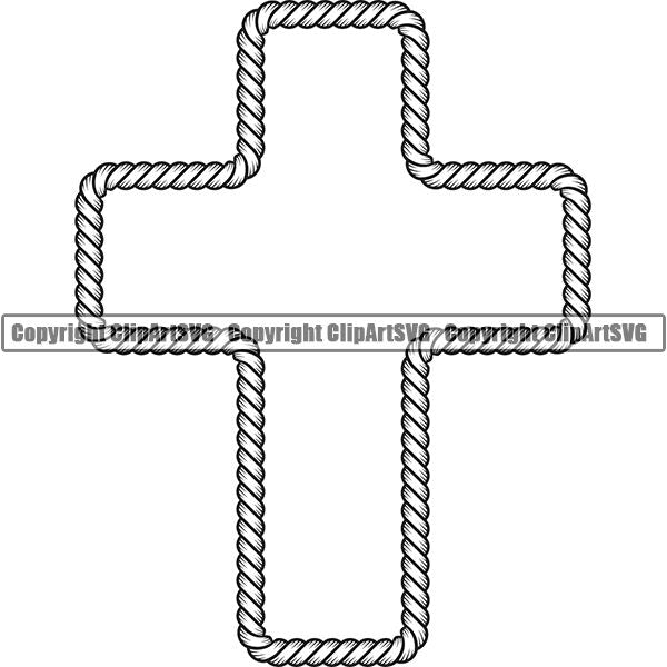 Rope Design Element Nautical Ship Sailing Boat Boating Sail Sailboat Knot ClipArt SVG