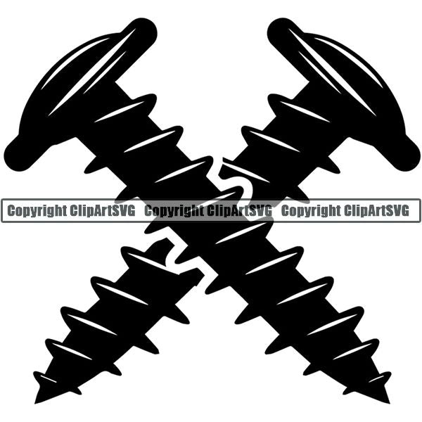 Construction Woodworking Carpenter Lumberjack Logo ClipArt SVG