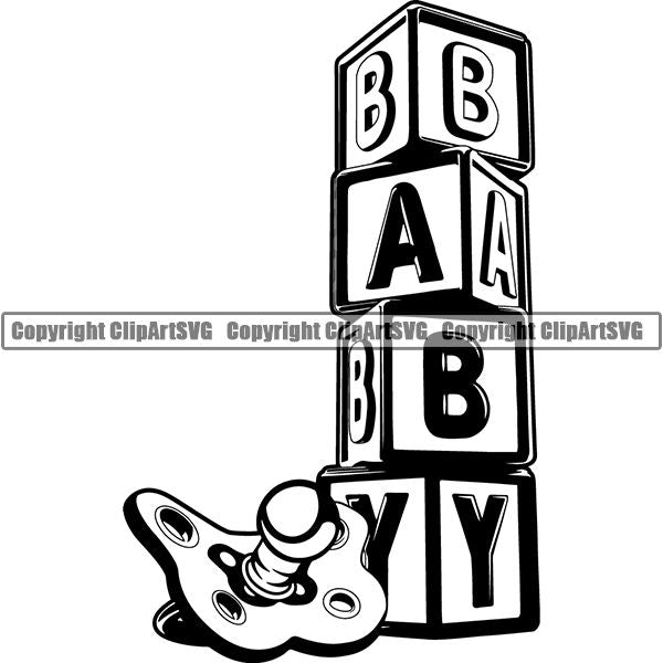 People Family Child Children Kid Infant Baby ClipArt SVG