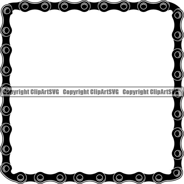 Sports Bicycle Chain Black Highlight Square.jpg
