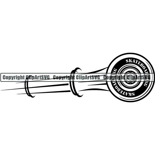 Sports Skateboarding Skateboard Motion ClipArt SVG
