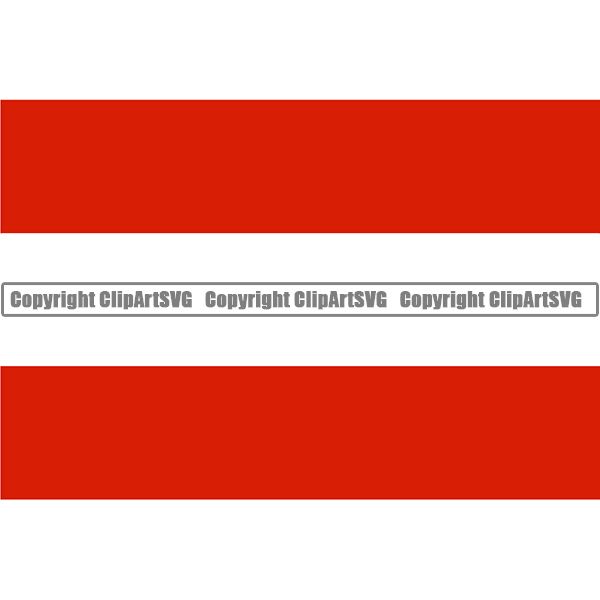 Country Flag Square Austria ClipArt SVG