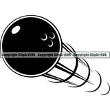 Sports Game Bowling Bowler Bowl Motion ClipArt SVG