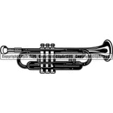 Music Musical Instrument Trumpet rfcd ClipArt SVG
