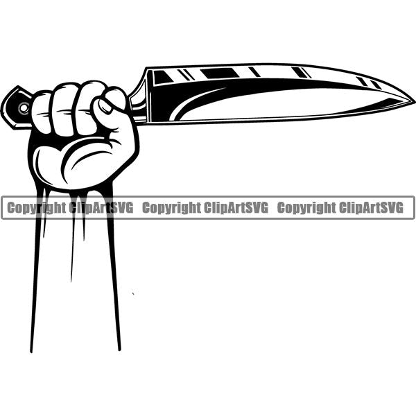 Cooking BBQ Bar-B-Que Barbque Chef Cook Butcher Logo ClipArt SVG