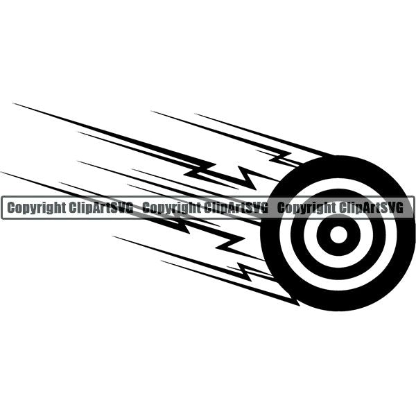 Sports Game Archery Motion ClipArt SVG