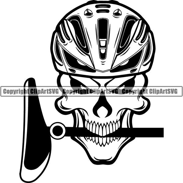 Sports Bicycle Helmet Seat Skull 6yyh8.jpg