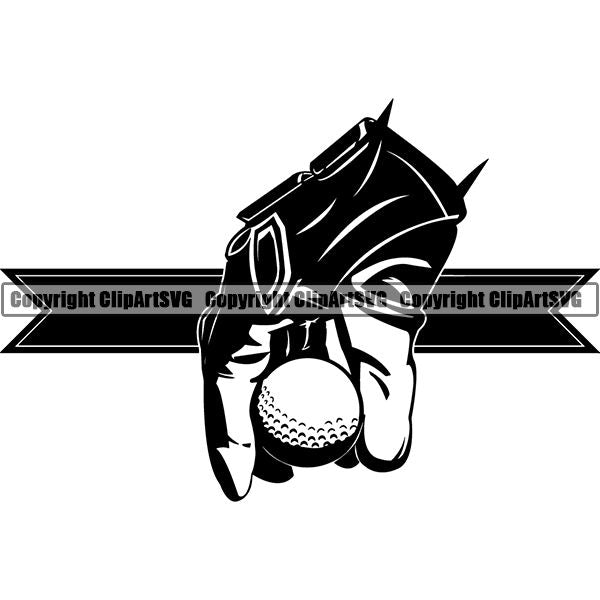 Sports Game Golf Logo ClipArt SVG
