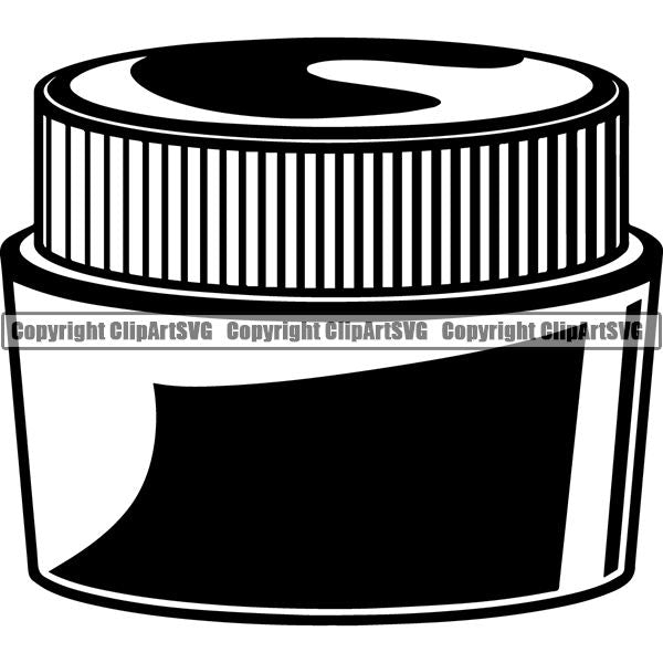 Fashion Beauty Cosmetology Cosmetics Makeup Cream 6yyh77 ClipArt SVG