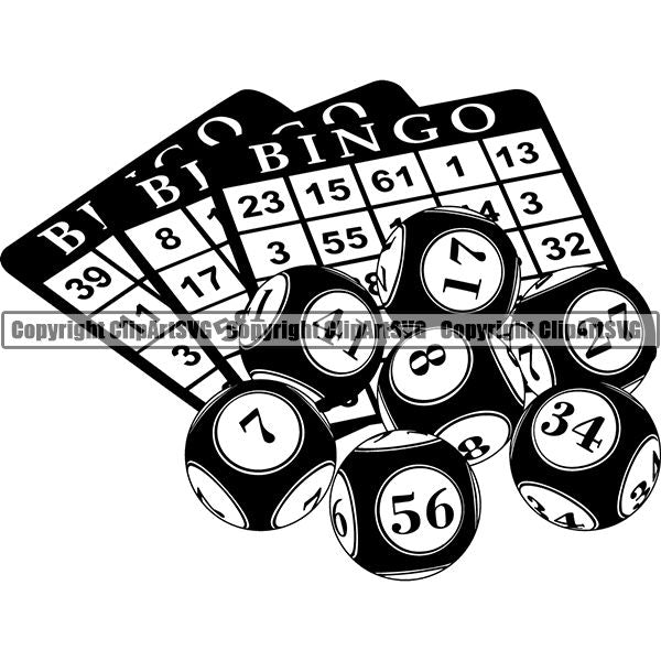 Game Bingo ClipArt SVG